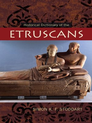 cover image of Historical Dictionary of the Etruscans